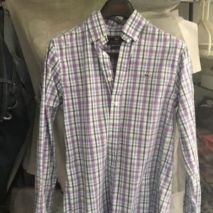 Vineyard Vines summer flannel/dress shirt